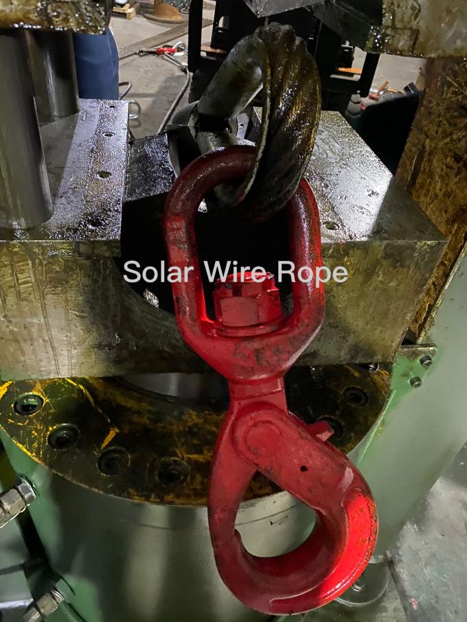 Drop Clevis Hook With Swivel Galvanized Surface European Standard