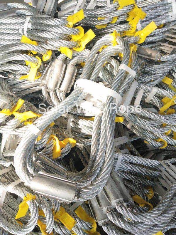 Pre cast Construction Accessories Endless Loop Synthetic Rope Slings Soft Eye Lifting Safety Use