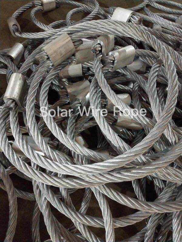 Pre cast Construction Accessories Endless Loop Synthetic Rope Slings Soft Eye Lifting Safety Use