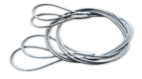 Log Lashing Vessel China Port Service Steel Wire Rope with Thimble and Soft Eye Loop 6x24 FC API 9A 22mm 24mm 26mm