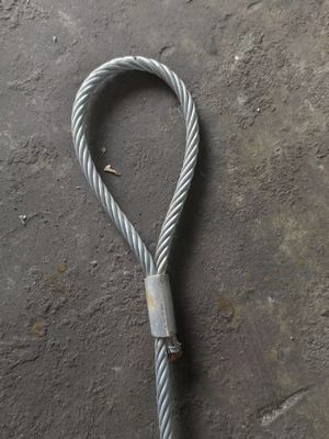 Steel Wire Rope Galvanized 6*36WS+IWRC 20mm-120mm 1770/1960Mpa Loop-Loop Thimble-Thimble