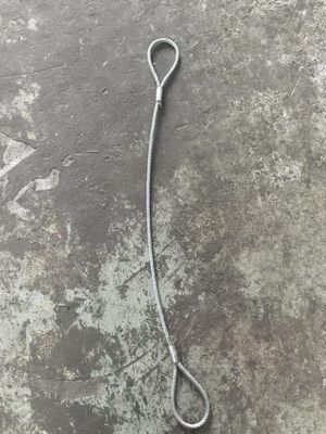Steel Wire Rope Galvanized 6*36WS+IWRC 20mm-120mm 1770/1960Mpa Loop-Loop Thimble-Thimble
