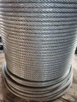 Galvanized PVC Coated Steel Wire Rope for Heavy Duty Use