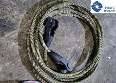 Reliable High Intensity Steel Rope Sling Customized Length 1~1000 Meter