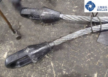 Galvanized Wire Rope Hardware And Fittings End With Closed Spelter Socket