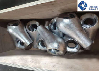 Painted / Galvanized  Stainless Steel Rope Fittings Closed Pear Shape Socket