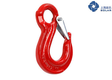G80 Eye Sling Shipping Container Lifting Hooks Steel Material With Latch