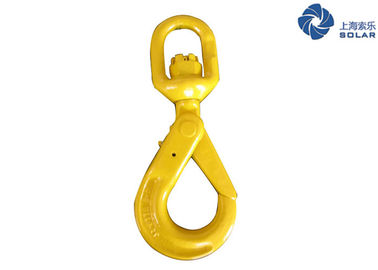 Drop Forged Clevis Hook With Swivel Galvanized Surface European Standard