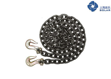 Customized Length Lifting Chain Slings Welded Chain Structure With Hook