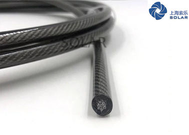 Strong Fiber Core Stainless Steel Aircraft Cable , Vinyl Coated Aircraft Cable