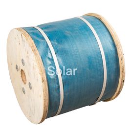 Abrasion Resistant Galvanized Steel Cable , Steel Cable Wire Rope 2mm~50mm Diameter