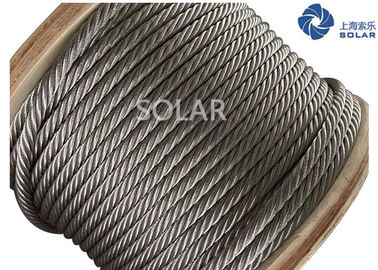 6 X 61 20-160mm Diameter  Steel Wire Rope For Drilling / Shipping