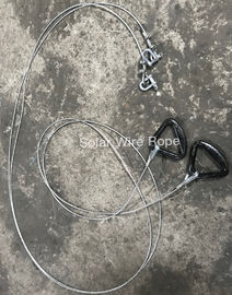 Customized Davit Steel Wire Rope Sling 4mm~18mm Diameter For Rescue Boat