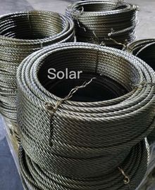 Fiber Core / IWRC Steel Wire Rope For Mine Lifting / High Furnace Hoist