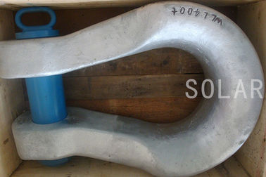 Omega Heavy Duty Forged US Type Wide Body Flat Bow Shackle SWL 40ton - 1550ton