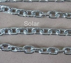 AISI 316L DIN5685 Stainless Short Link Chain  Alloy With High Tensile Strength