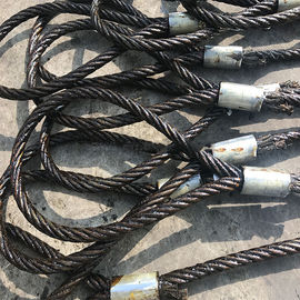Nylon Coated Pulling Hoist 10mm Wire Rope Sling