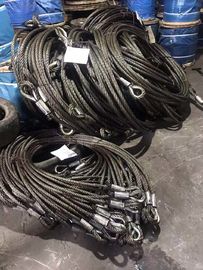 18x7+FC Galvanized Hoisting Non Rotating Wire Rope Sling For Crane