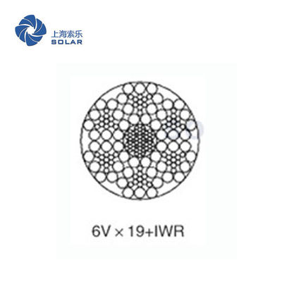 6Vx19+IWR Derricking Lifting Wire Rope Slings For Drawing