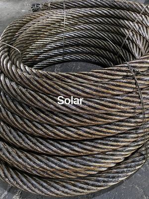 Oiled 50.8mm 1770Mpa 100Mt Lifting Steel Wire Rope