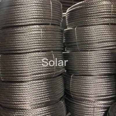 Oiled 50.8mm 1770Mpa 100Mt Lifting Steel Wire Rope
