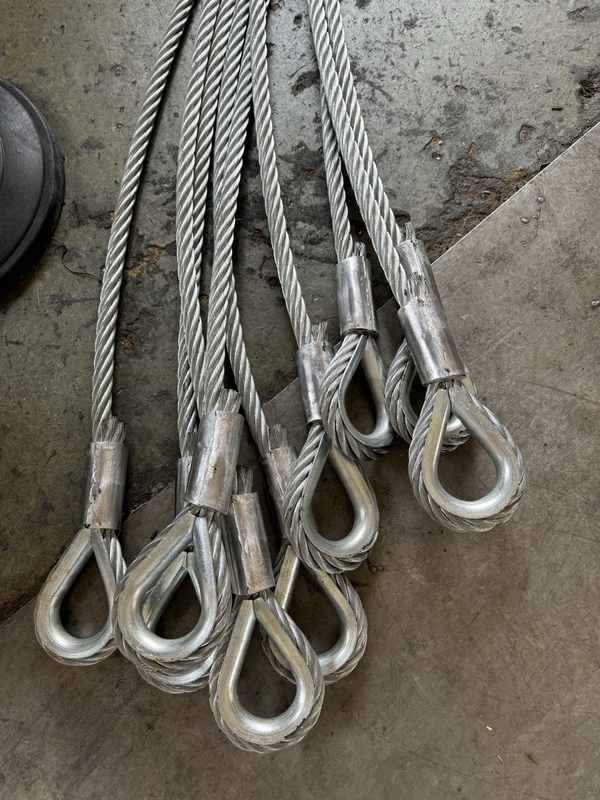 Mooring Steel Wire Rope Sling 6*29Fi IWR 7/8 Inch 22mm