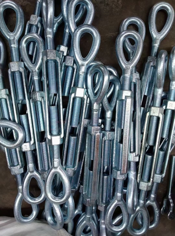 120 Ton High Strength Open Turnbuckle 10~120Ton Lifting And Rigging Hardware