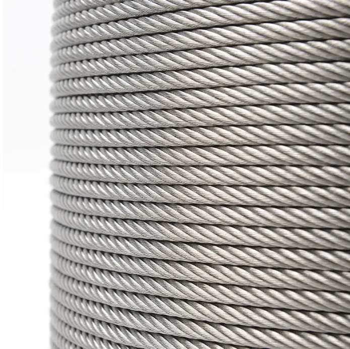 High Quality 6x36+IWRC / 6x26+IWRC steel wire rope 14mm 15mm 16mm 18mm cable galvanized ungalvanized steel wire rope