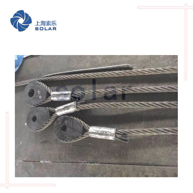 Mechanical Pressed Crane Wire Rope , Big Size Hoisting Wire Rope And Sling