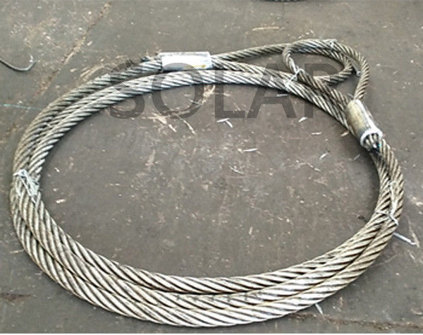 6X37 IWRC EIPS Heavy Duty Lifting Slings Soft Eye For Most Lifting Applications