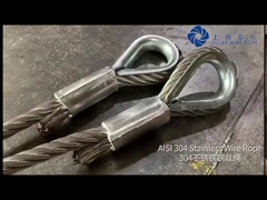 stainless steel wire rope sling