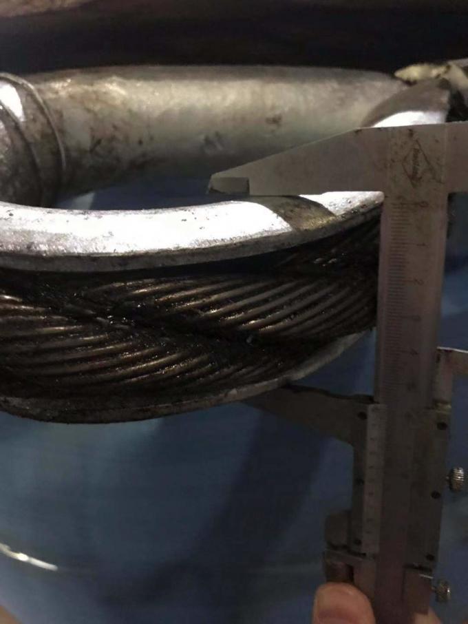 Us Standard Mechanically Spliced Wire Rope Sling With Thimble Eye