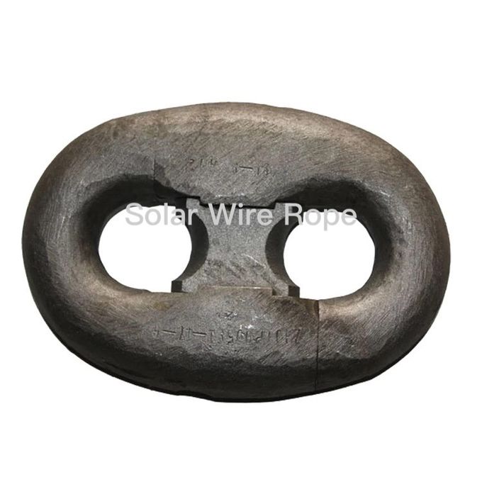 Mandal Fairlead Shackle , Galvanized Steel Tonsberg Mooring Link