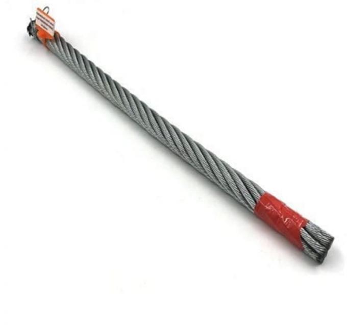 6 Strands Steel Wire Rope 6x7 6x9W low flexibility For Special Purpose ...