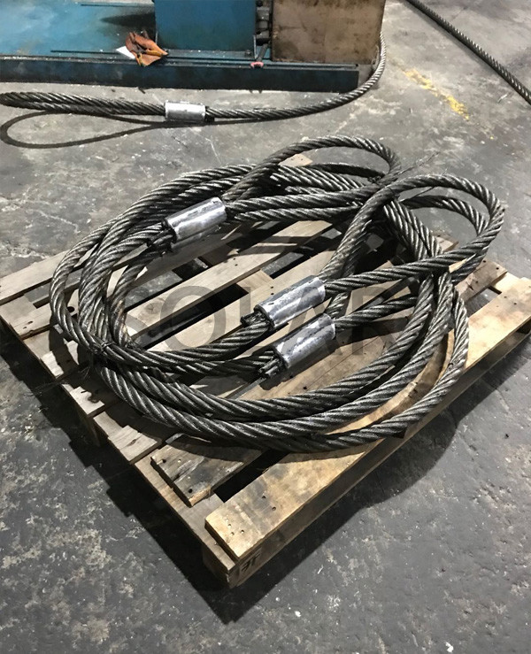 6X37 IWRC EIPS Heavy Duty Lifting Slings Soft Eye For Most Lifting