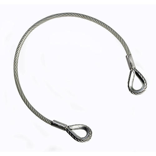 Single Leg 6*19W IWR 1/4" Thimble Wire Rope Sling